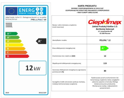 Pellpal 12kW Pellet karta produktu i etykieta jpg.jpg