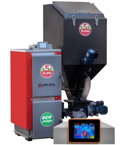 Kocioł Pel Eko 5 10kW na pellet i ekogroszek z koszem 150kg (3).jpeg