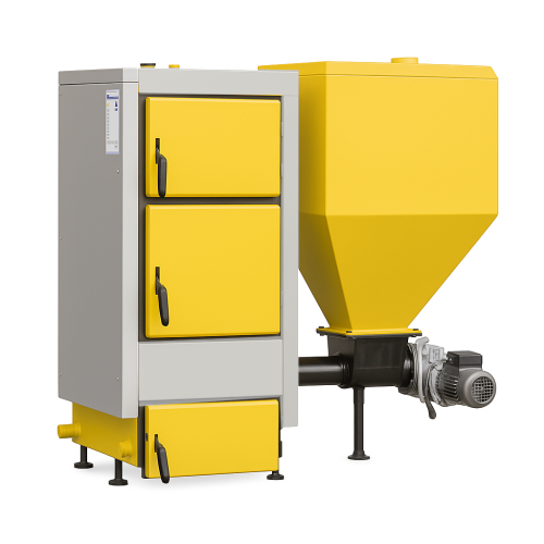 Kocioł z podajnikiem na ekogroszek KG Pleszew Ciepłomax Żółty 5 klasa i Ecodesign (6).png